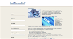 Desktop Screenshot of modifymortgage.blazonco.com